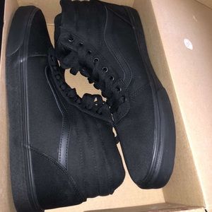 All Black Vans, Basically new